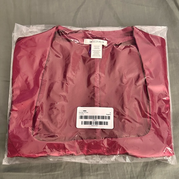 🌟 Fashion Nova Alexa Satin Mini Dress - Magenta - NWT 🌟 - Picture 5 of 6